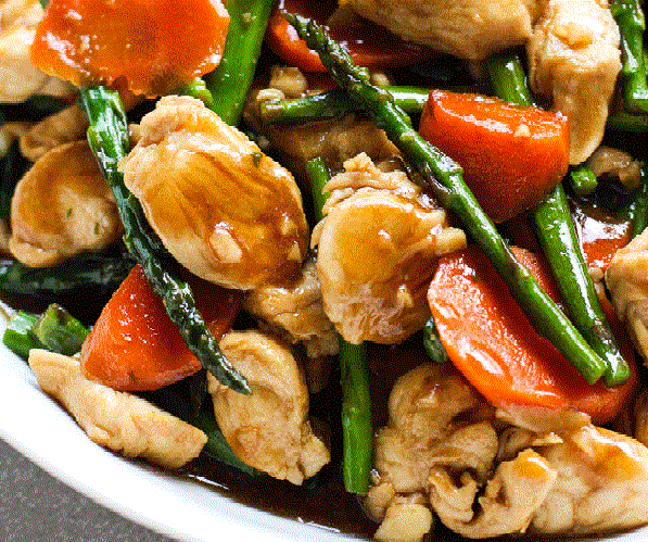 Healthy Chicken and Asparagus