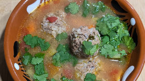 Albondigas: Mexican Meatball Soup