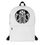 Thumbnail: Starbucks Skeleton Mermaid Solo White Backpack