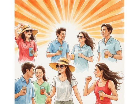 Easy Hacks: How to Keep Your Energy Levels High in the Summer Heat! 🥵