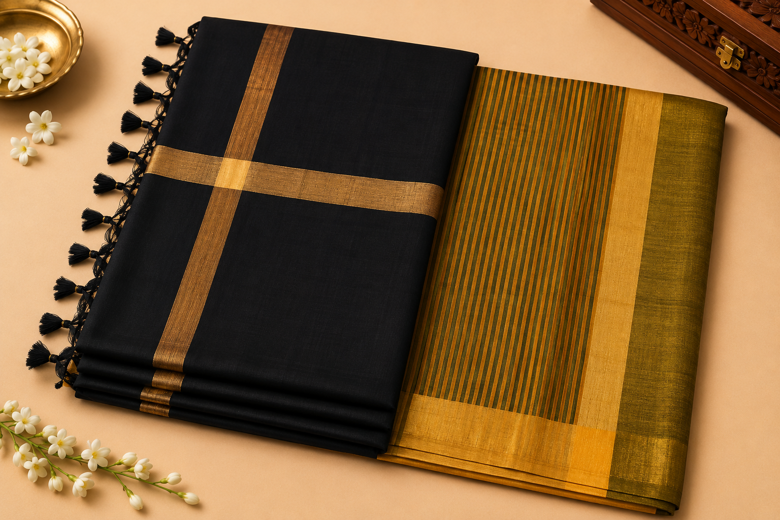 Nishitha Mangalagiri Pure Silk Saree