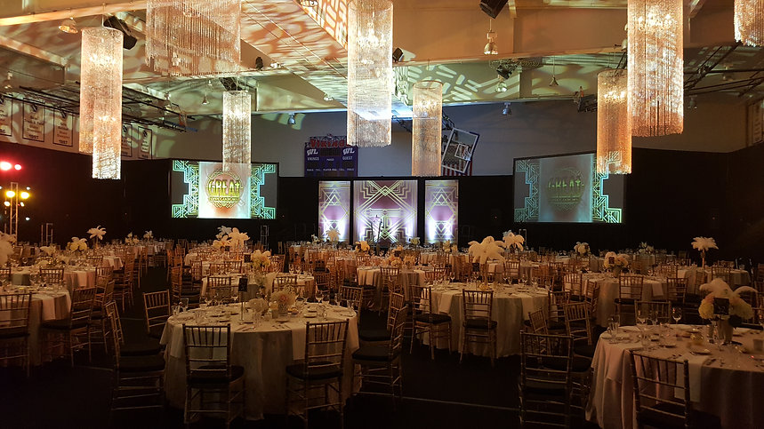 Non Profit Gatsby Themed Event Chandlier