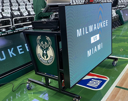 milwaukee bucks dj booth dj shawna booth