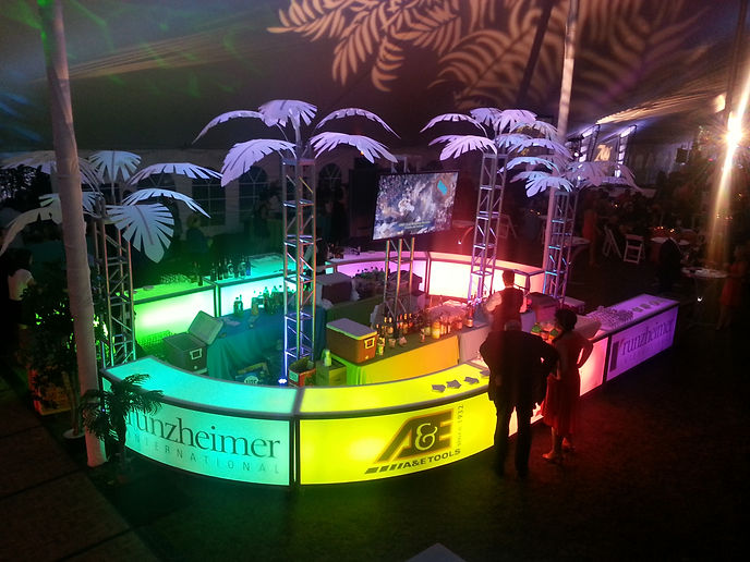 Corporate Miami Vice Themed Event Super