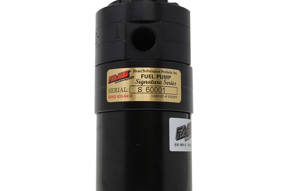 FASS FAS D02 16G Adjustable Diesel Fuel Lift Pump 165GPH Cummins 5.9L 1989-1993