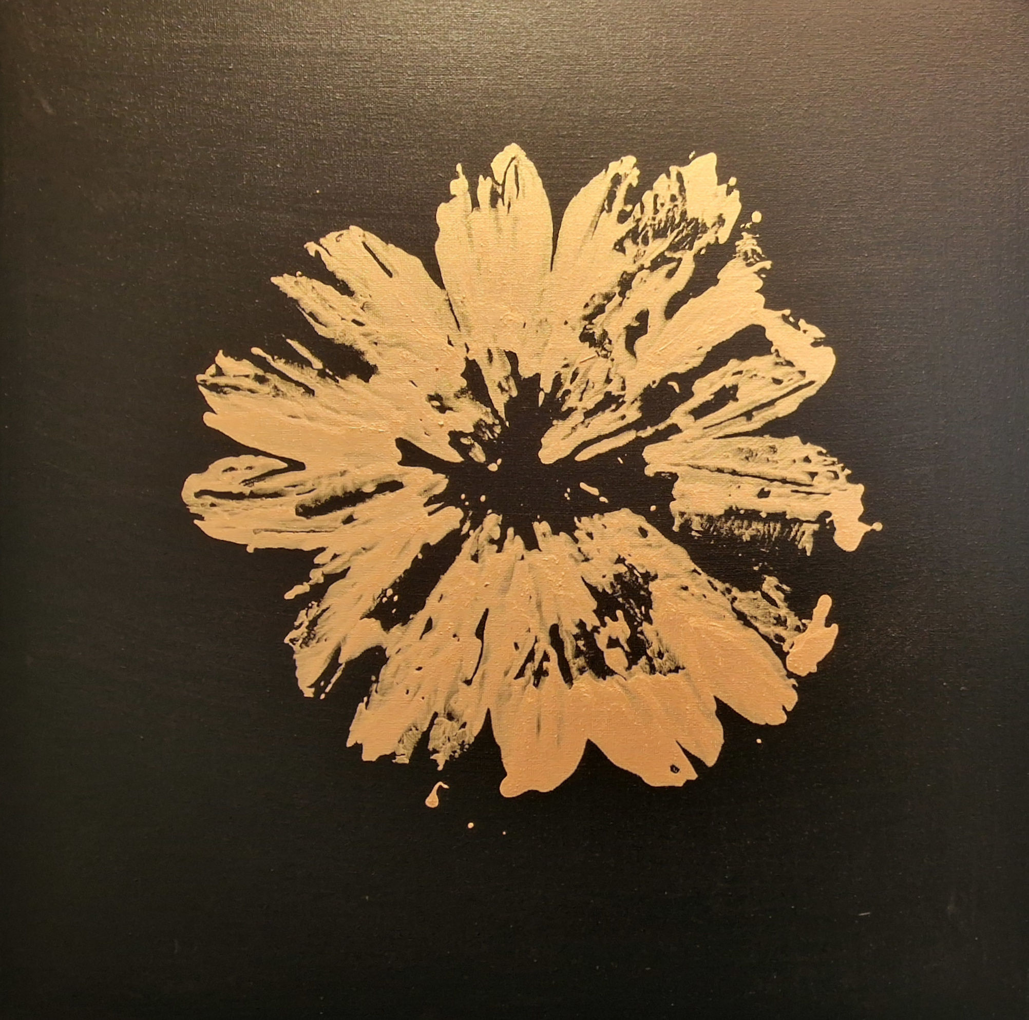 "Wunderblume in Gold"