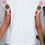 Thumbnail: Floral Crochet Sleeve Crew Neck Top