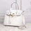 Thumbnail: Crocodile Pattern  Leather Tote