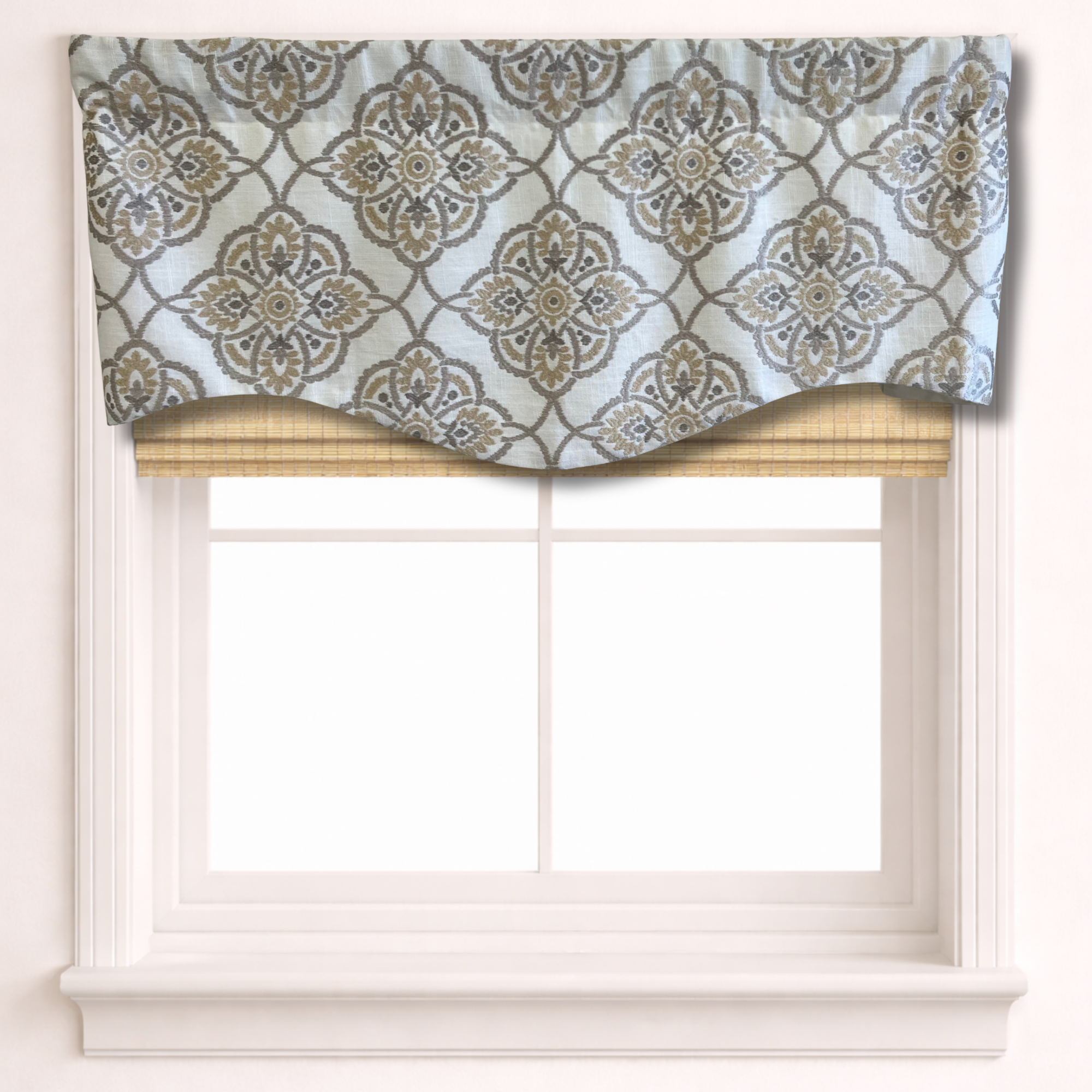 Embroidered Valance