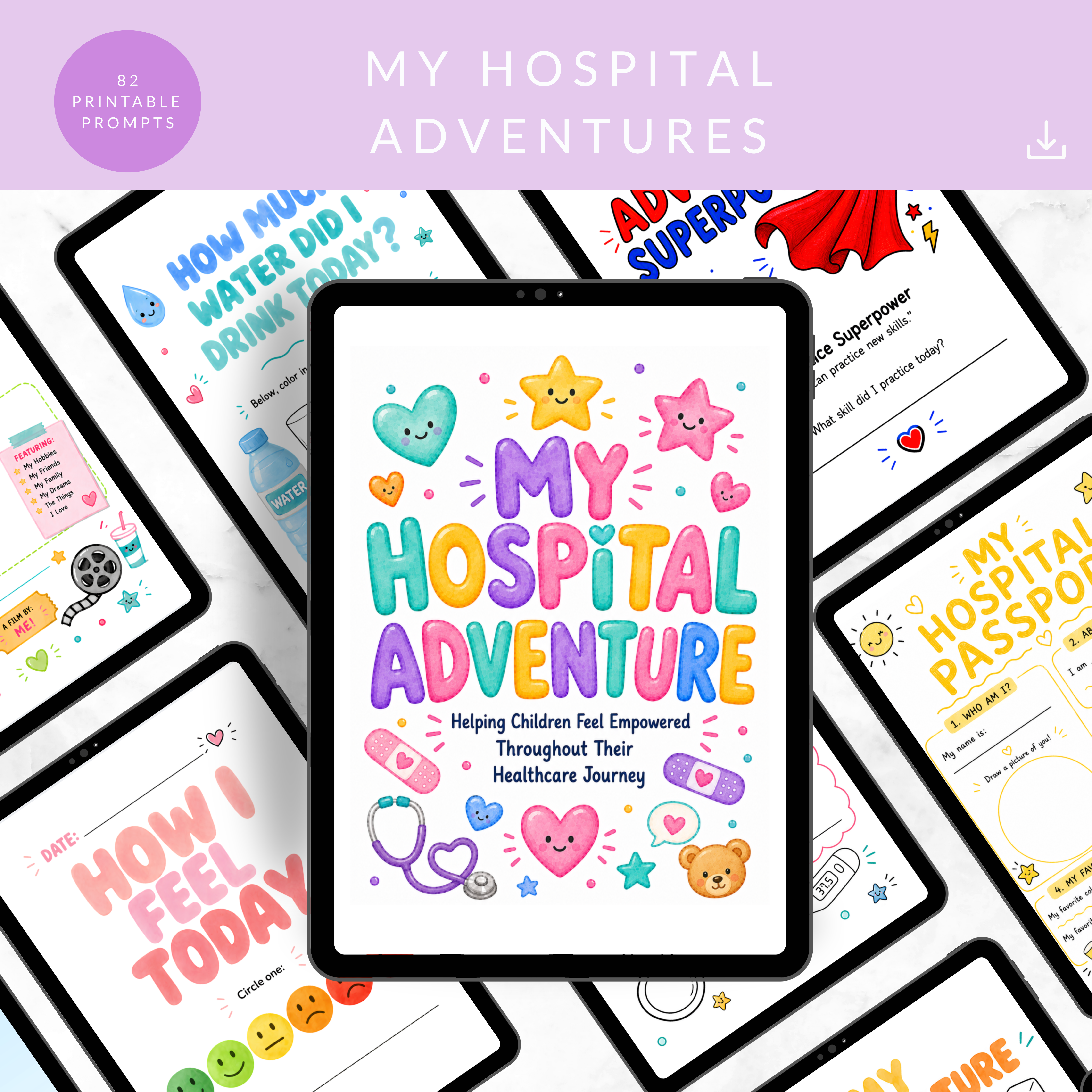 My Hospital Adventure Printable Booklet
