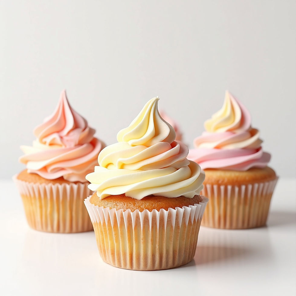 Floral Swirl Cupcakes