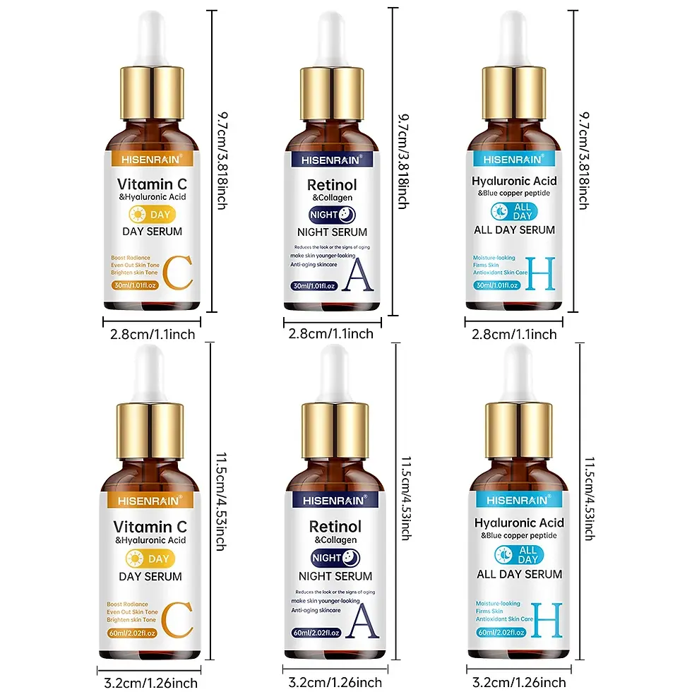 Thumbnail: Vitamin C, Retinol, Hyaluronic Acid Serum Duo Anti-Aging Brightening & Hydration