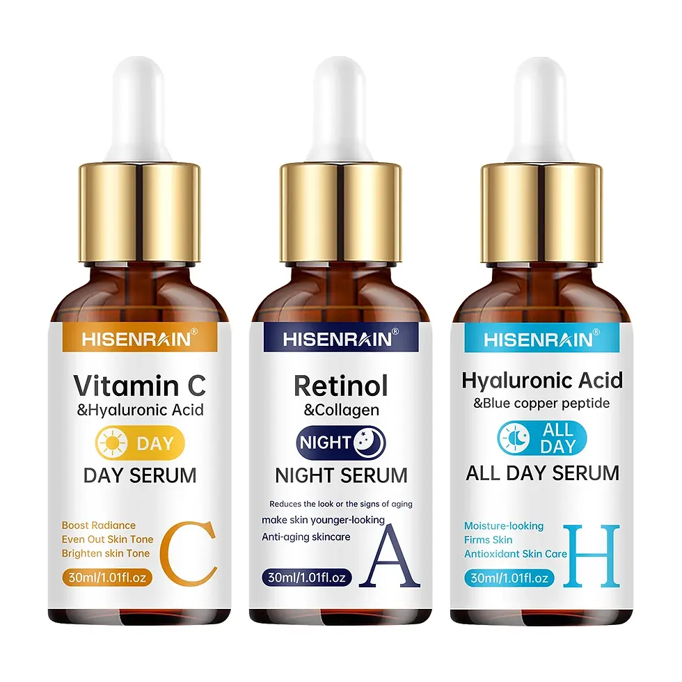 Thumbnail: Vitamin C, Retinol, Hyaluronic Acid Serum Duo Anti-Aging Brightening & Hydration