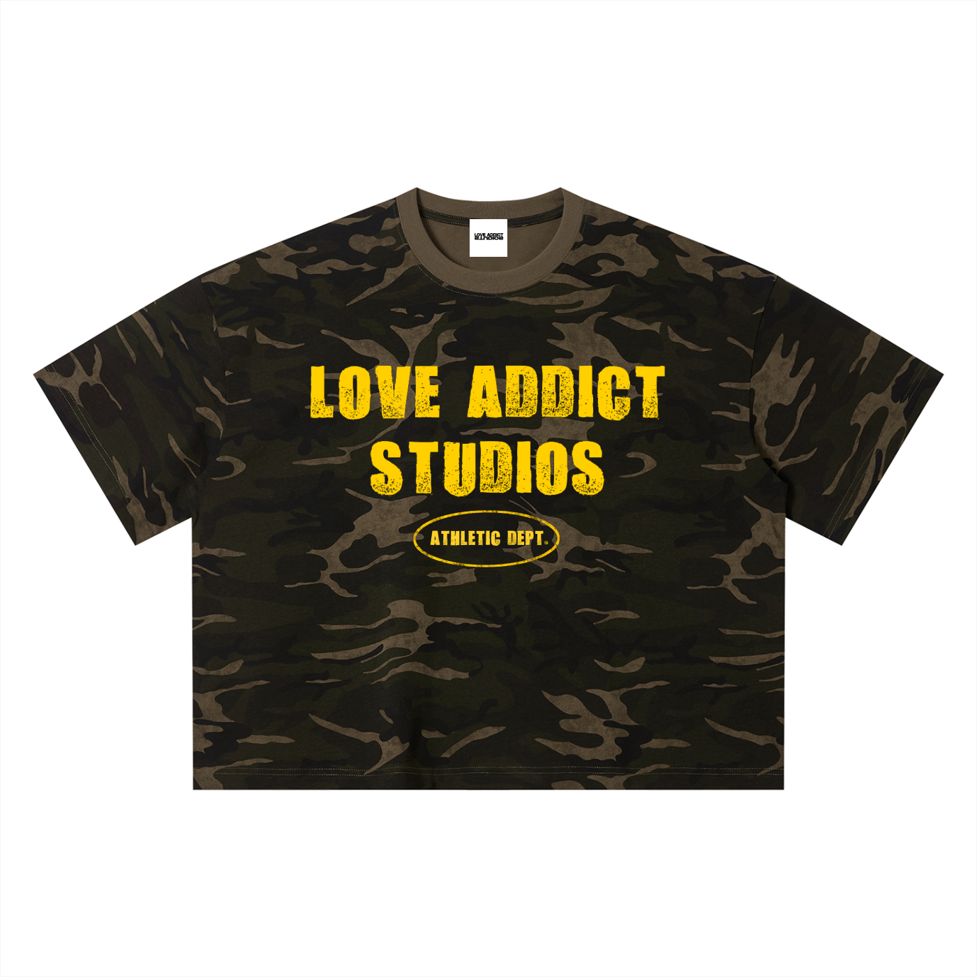Unisex Camo Boxy T-Shirt