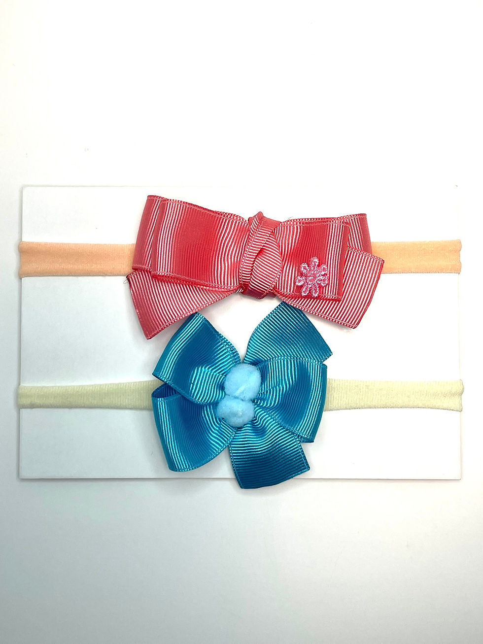 Small Bow Headbands x 2