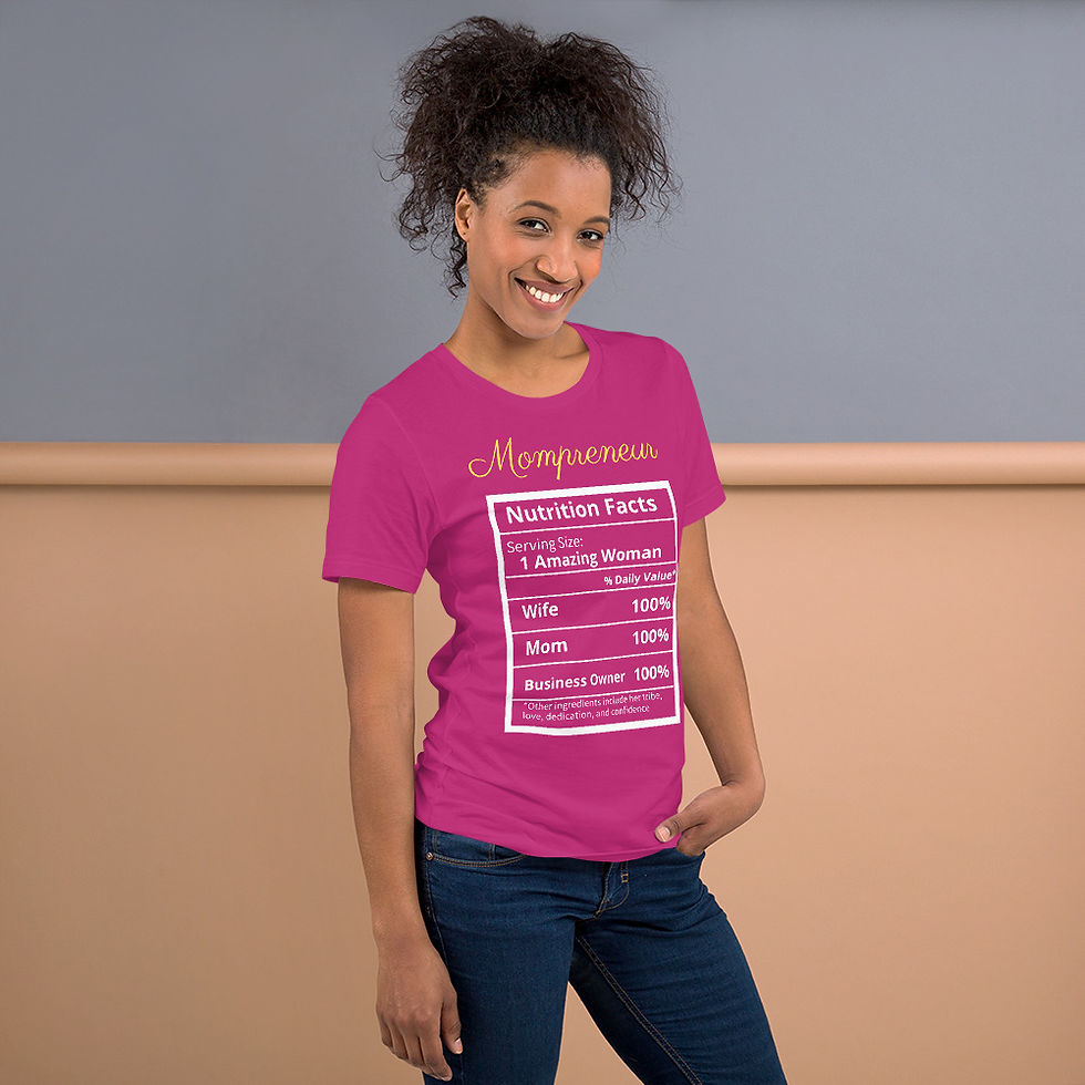 Thumbnail: Mompreneur Short-Sleeve Unisex T-Shirt