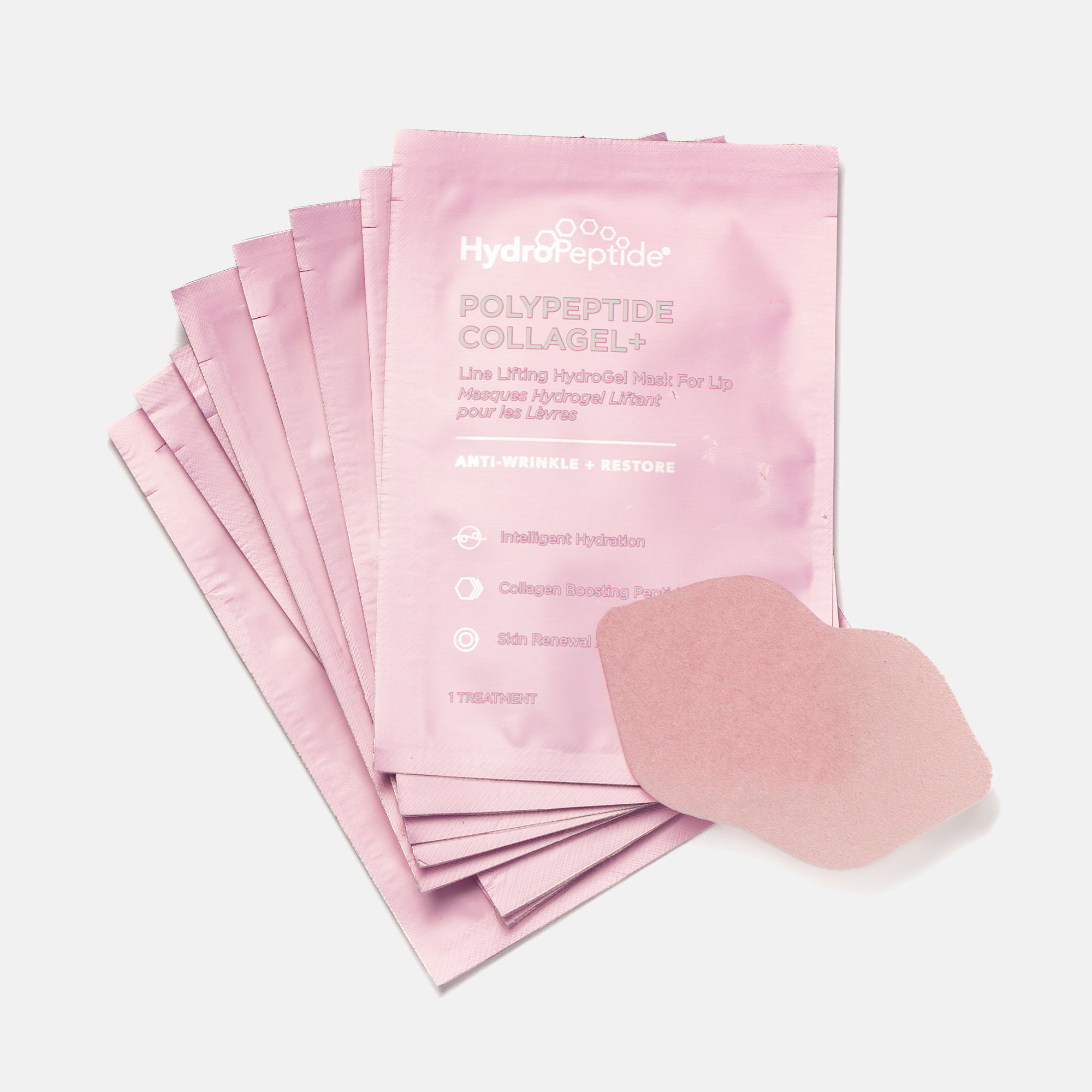 Hydropeptide PolyPeptide Collagel+ Lip Mask Ліфтингова Гідрогелева Маска Для Губ