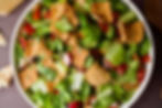 SALADE FATTOUSH/ Fattoush salad