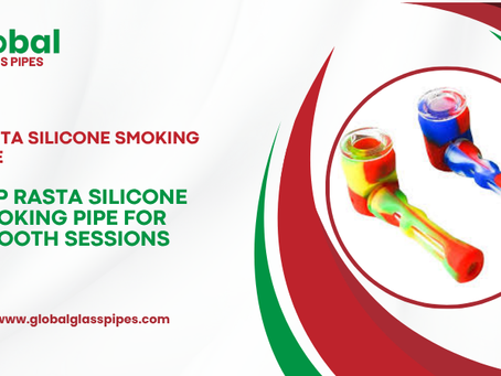 Rasta Silicone Smoking Pipe