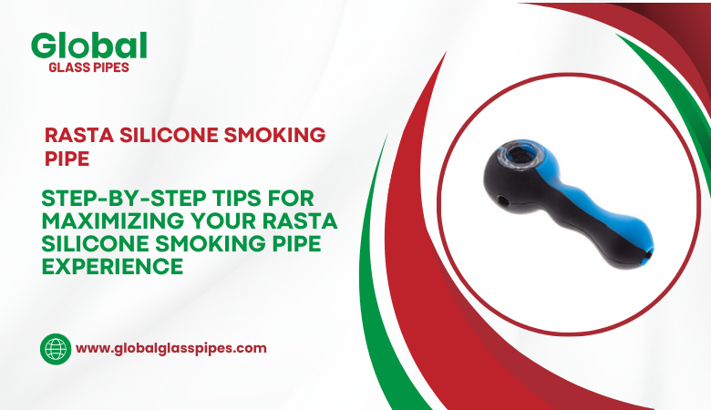 Rasta Silicone Smoking Pipe