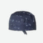 calot de bloc en tissu motif sein