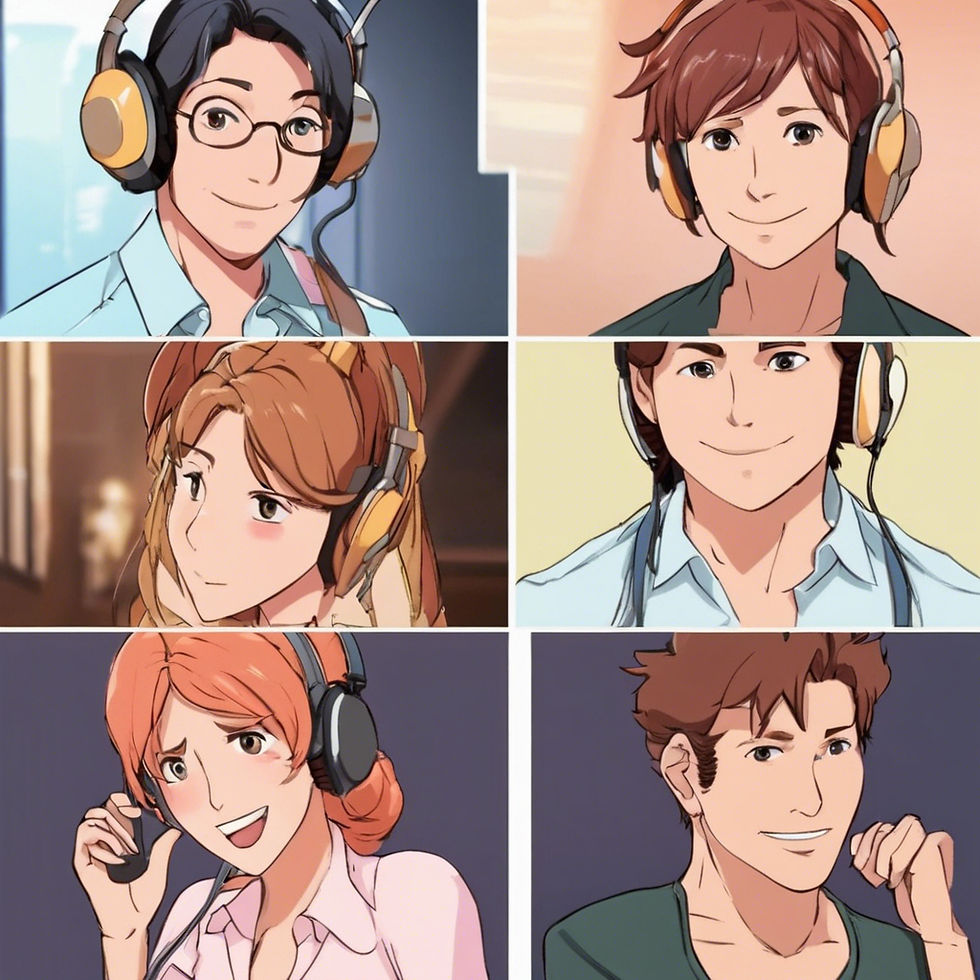 Decide Between Male or Female Voice Actors