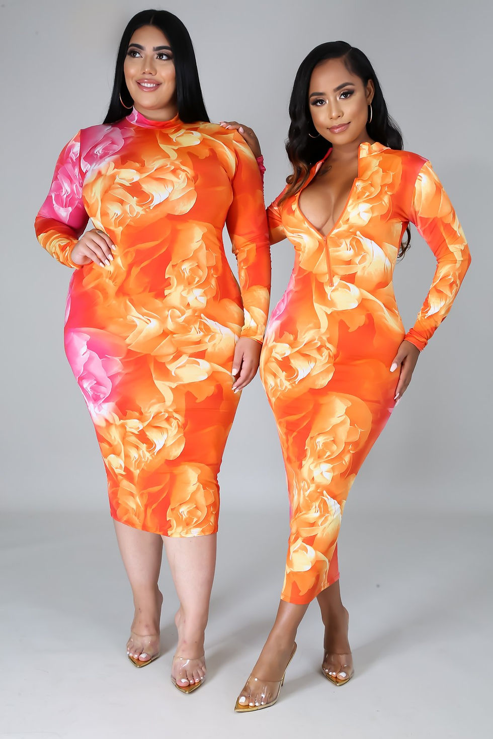 Thumbnail: Plus Size Multi Print Dress