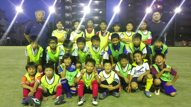 小学生サッカーを応援しています(江東JFC)