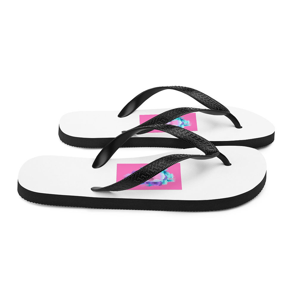 Thumbnail: Pink Skull Flip-Flops