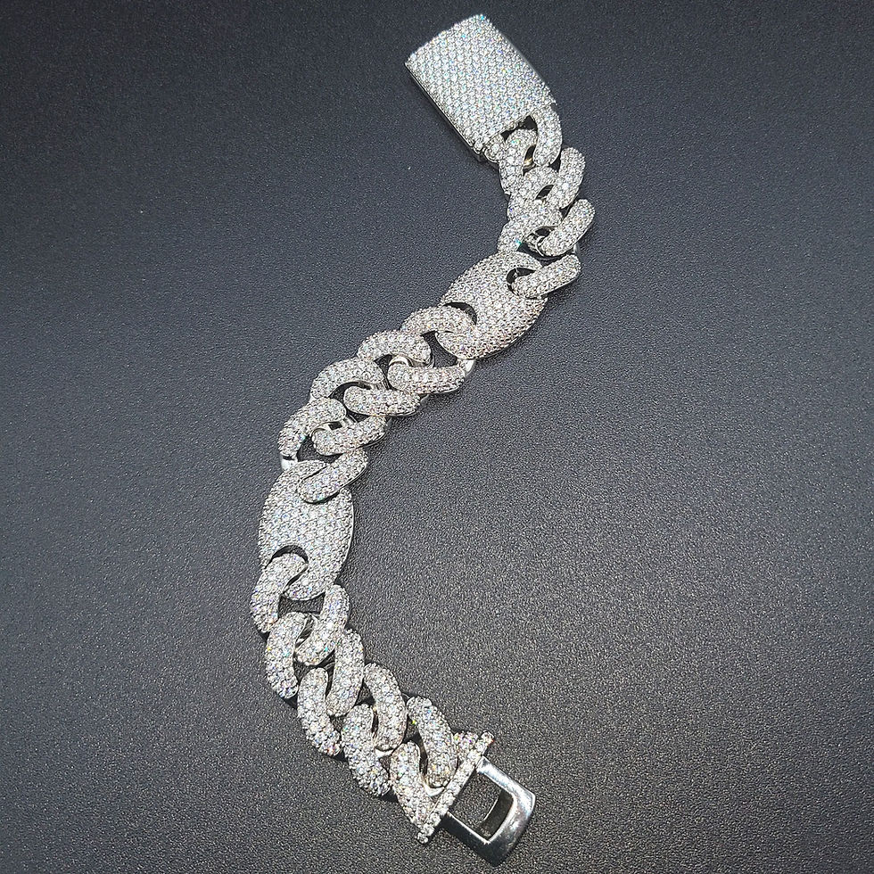 Thumbnail: Boss Chic Mariner Cuban Bracelet
