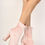 Thumbnail: Pink Chunky High Ankle Booties