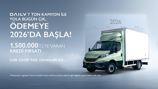 iveco 7 ton daily kampanya