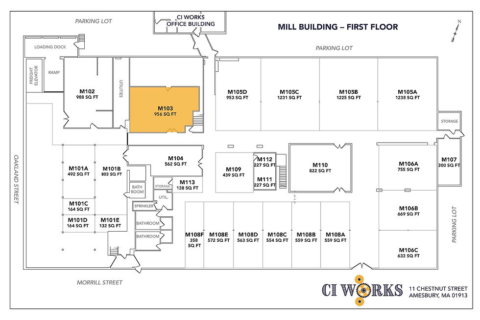 This versatile manufacturing space features floor-to-ceiling walls and a private entry for added security and privacy. Conveniently located near the loading docks for streamlined operations.