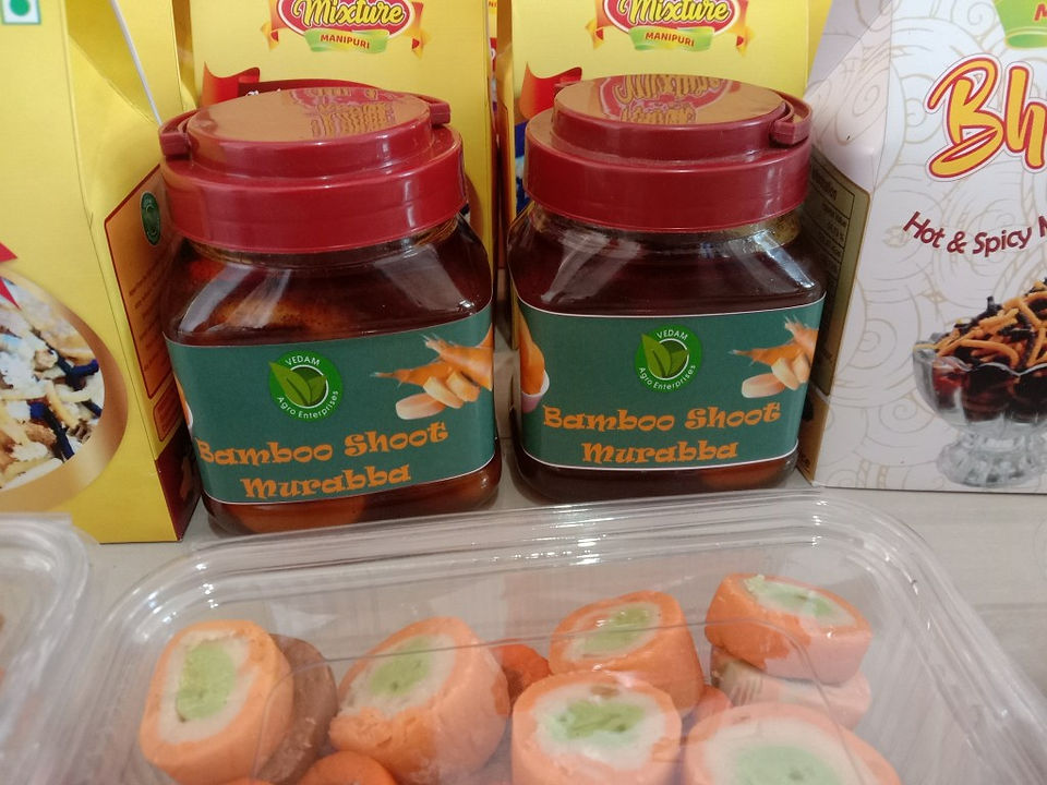 array of pickles and sweets offered by Vedam Agro Enterprises.