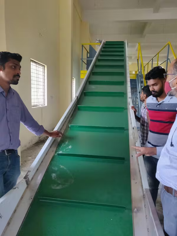 Sharan Subaiah and his team engaging in a thoughtful discussion to address an important matter.