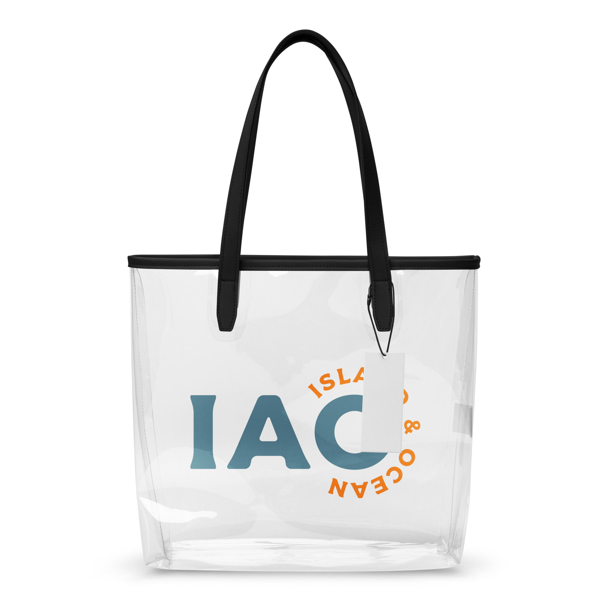 Clear tote bag