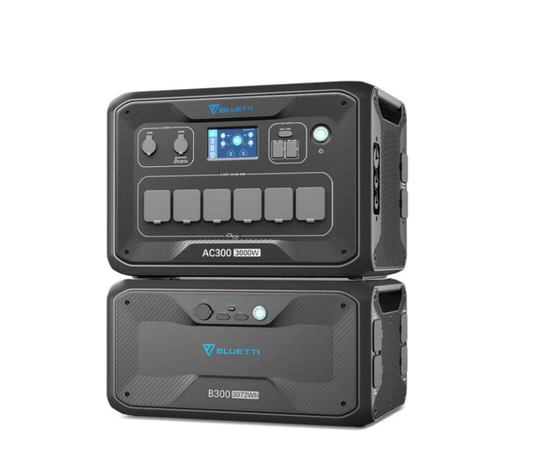 Прев'ю: Зарядна станція Bluetti AC300 3000W + battery module B300 3072Wh PowerOak