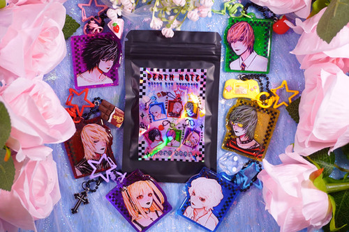death note blind bag keychains | merobear.com