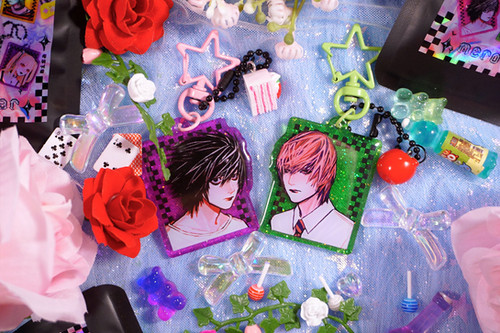 death note blind bag keychains | merobear.com