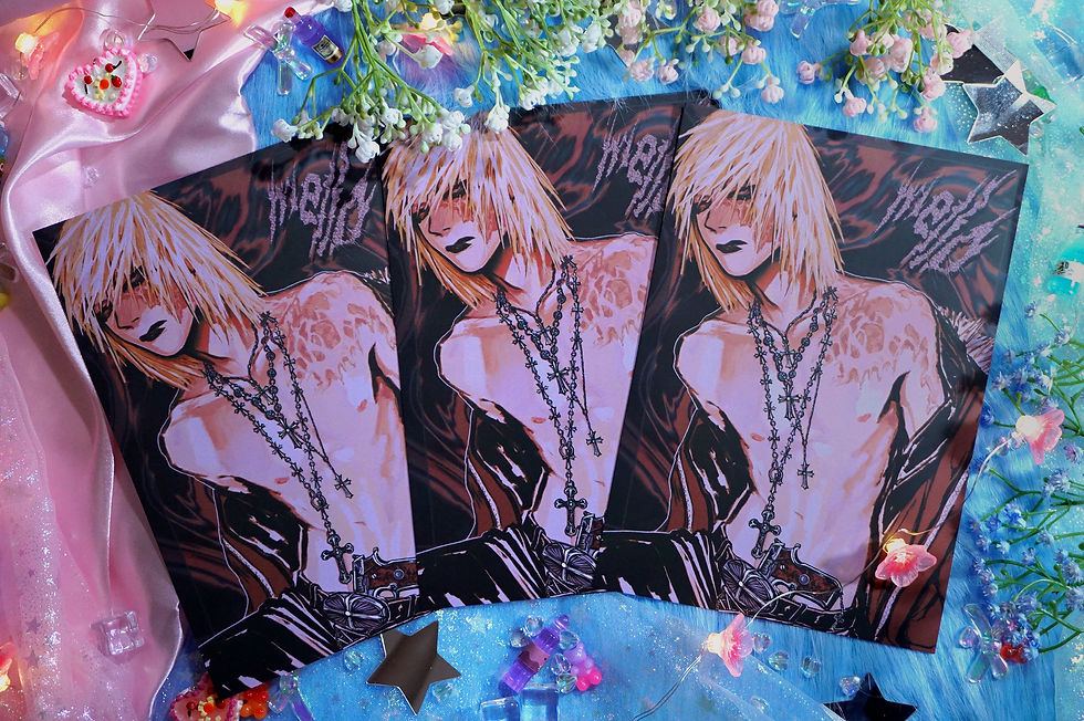 Thumbnail: mello crosses print A5 / A4