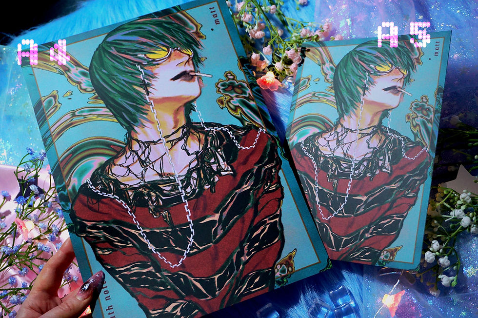 Thumbnail: matt bday print A5 / A4