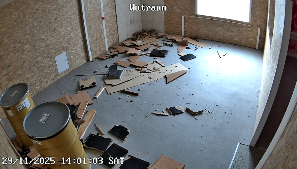 Wutraum nach Nutzung