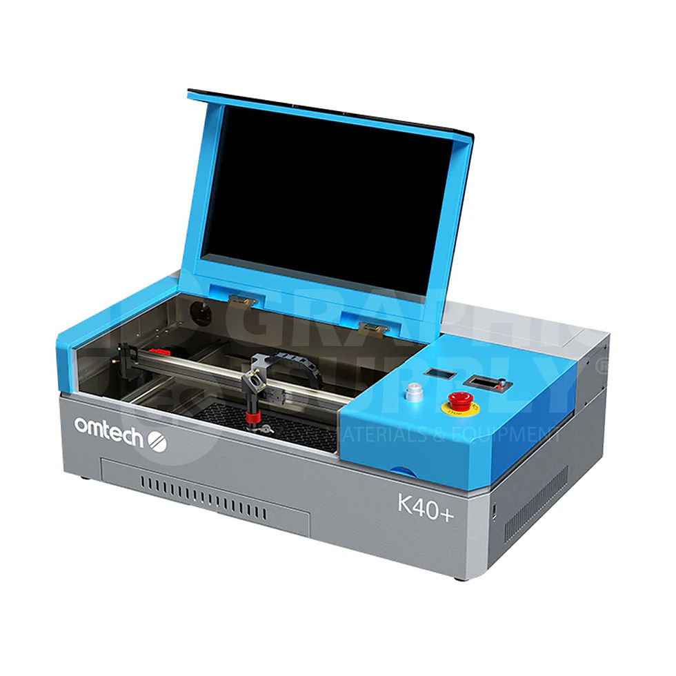 Miniatura: LASER DE CORTE Y GRABADO DE CO2 DE 40w PLUS CON SISTEMA ROTATORIO DE VASOS