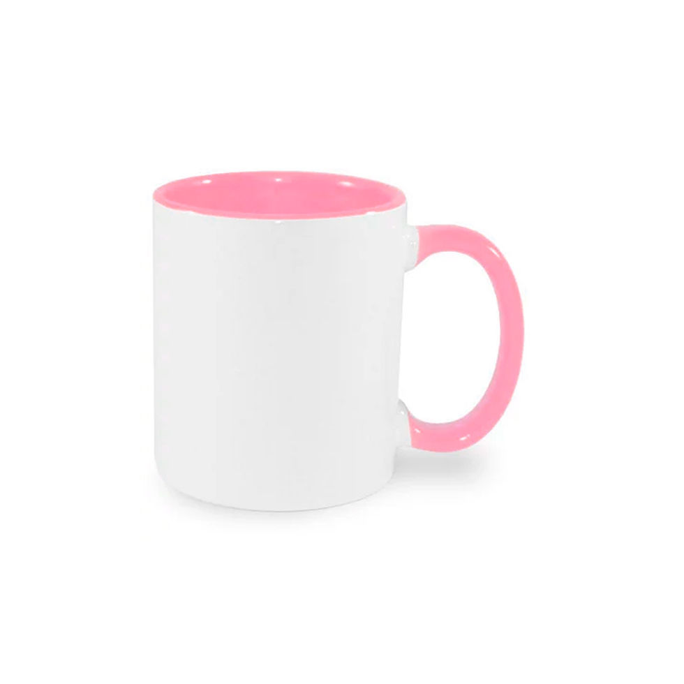 Miniatura: TAZA INTERIOR Y ASA DE COLORES 11OZ SUBLIMABLE