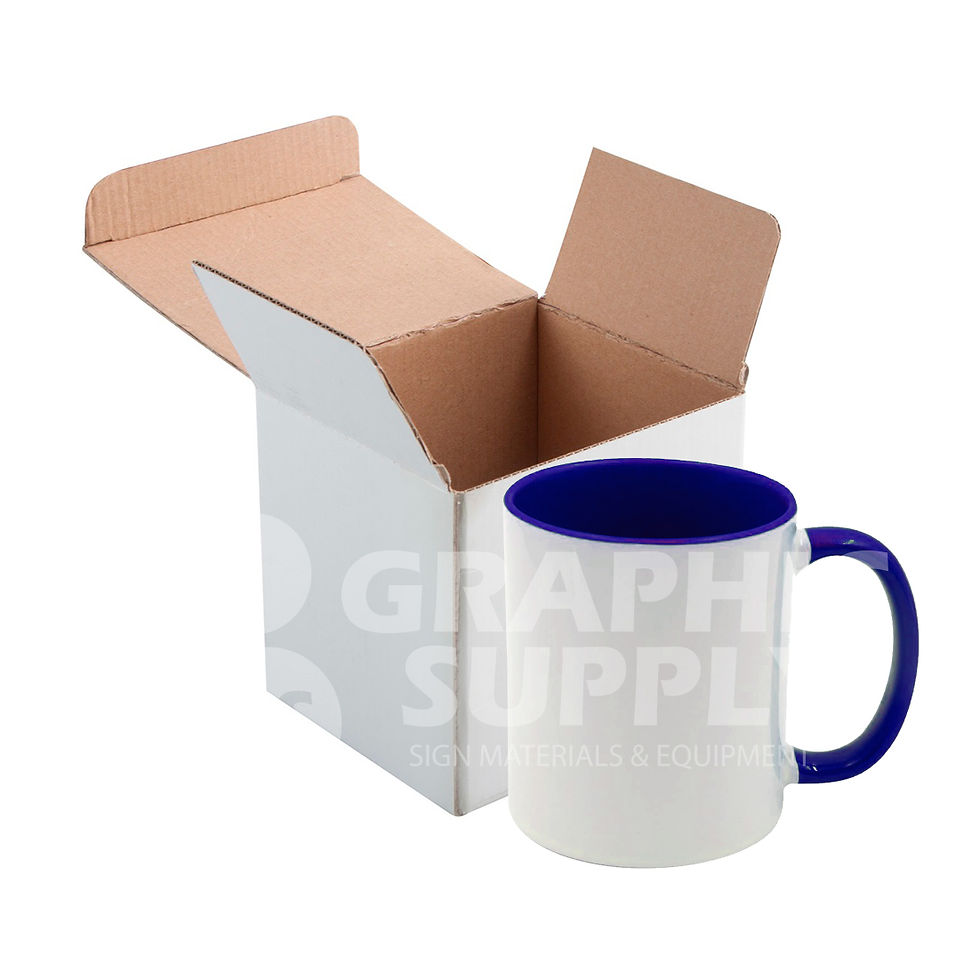 Miniatura: TAZA INTERIOR Y ASA DE COLORES 11OZ SUBLIMABLE CON CAJA