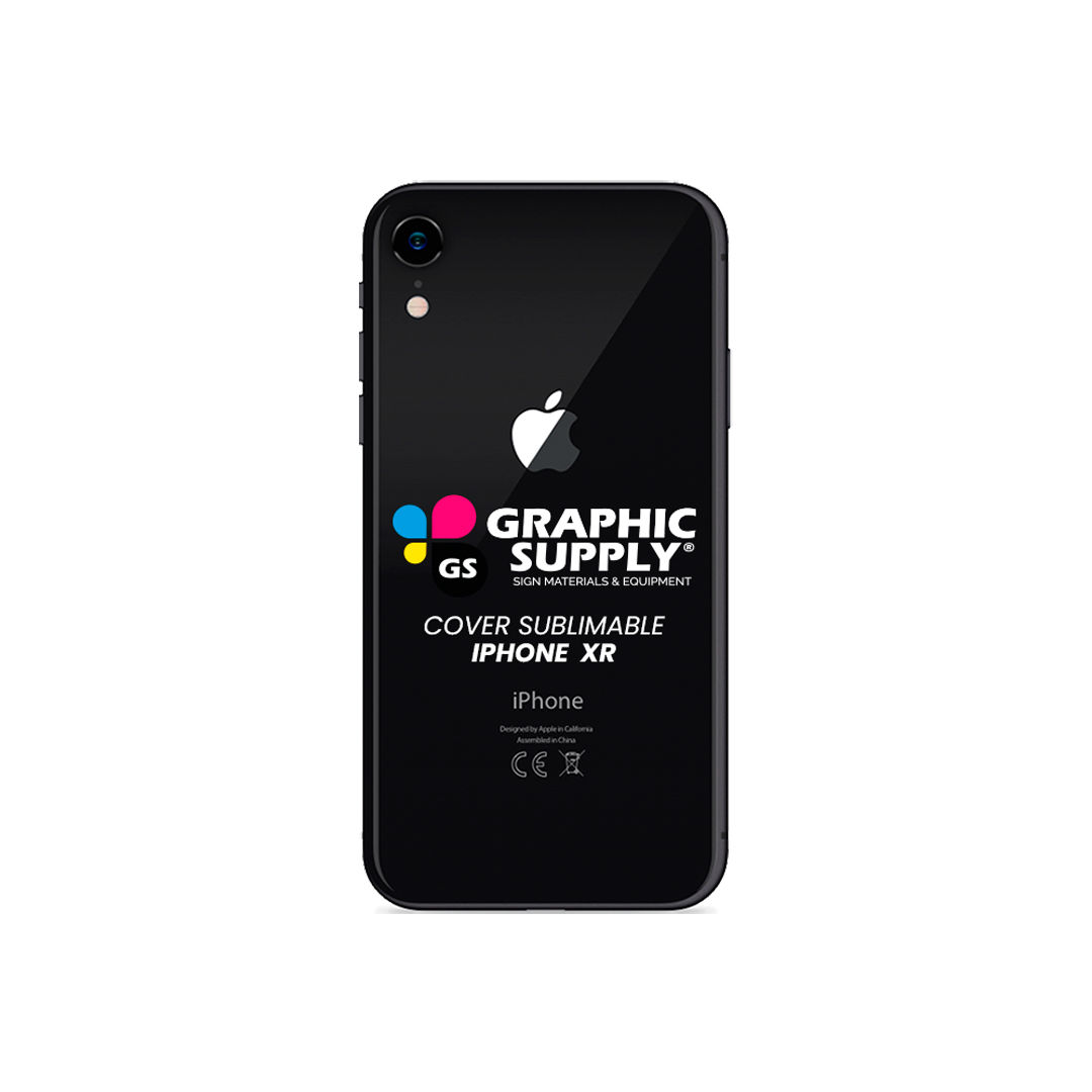 APPLE IPHONE XR COVER GOMA PARA CELULAR SUBLIMABLE