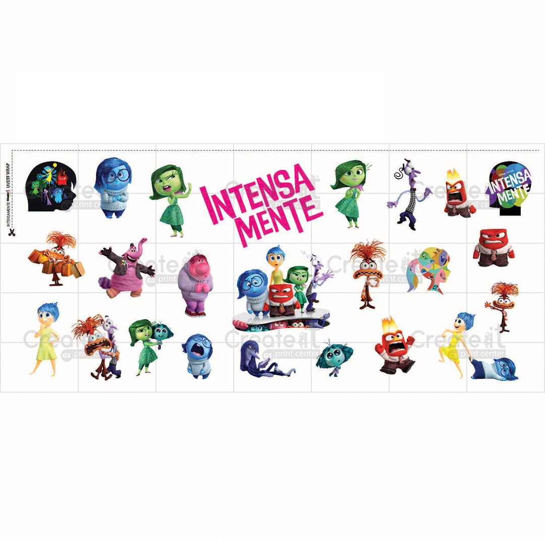 UVDTF WRAP - INTENSAMENTE - 4.5"x 10"