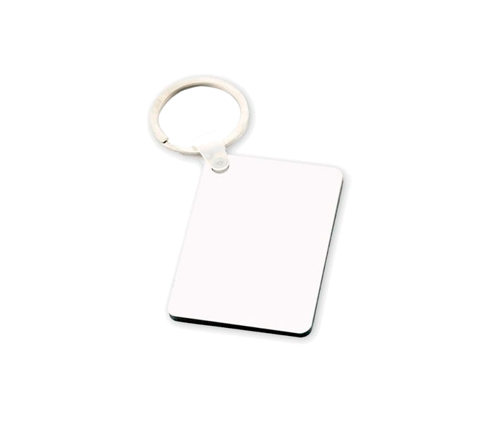 LLAVERO RECTANGULAR DE FORMICA SUBLIMABLE TINEC 4cm x 5.70cm