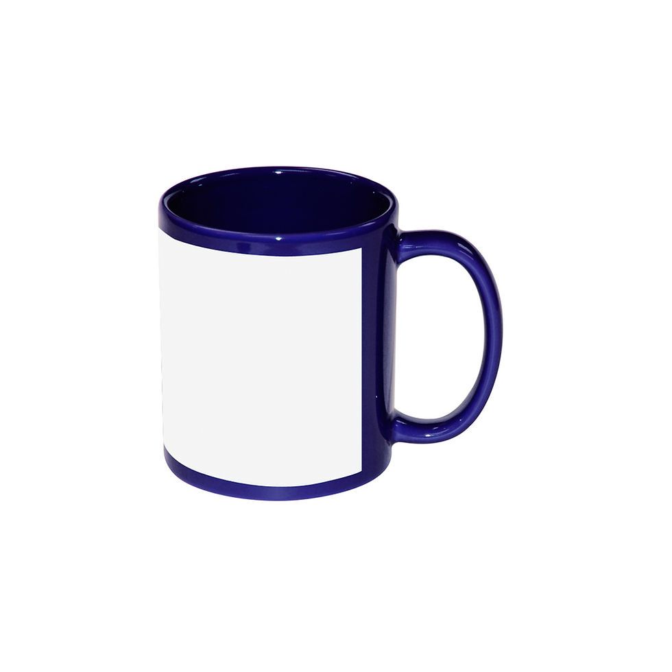 Miniatura: TAZAS DE COLORES CON VENTANA  PARA SUBLIMAR 11OZ