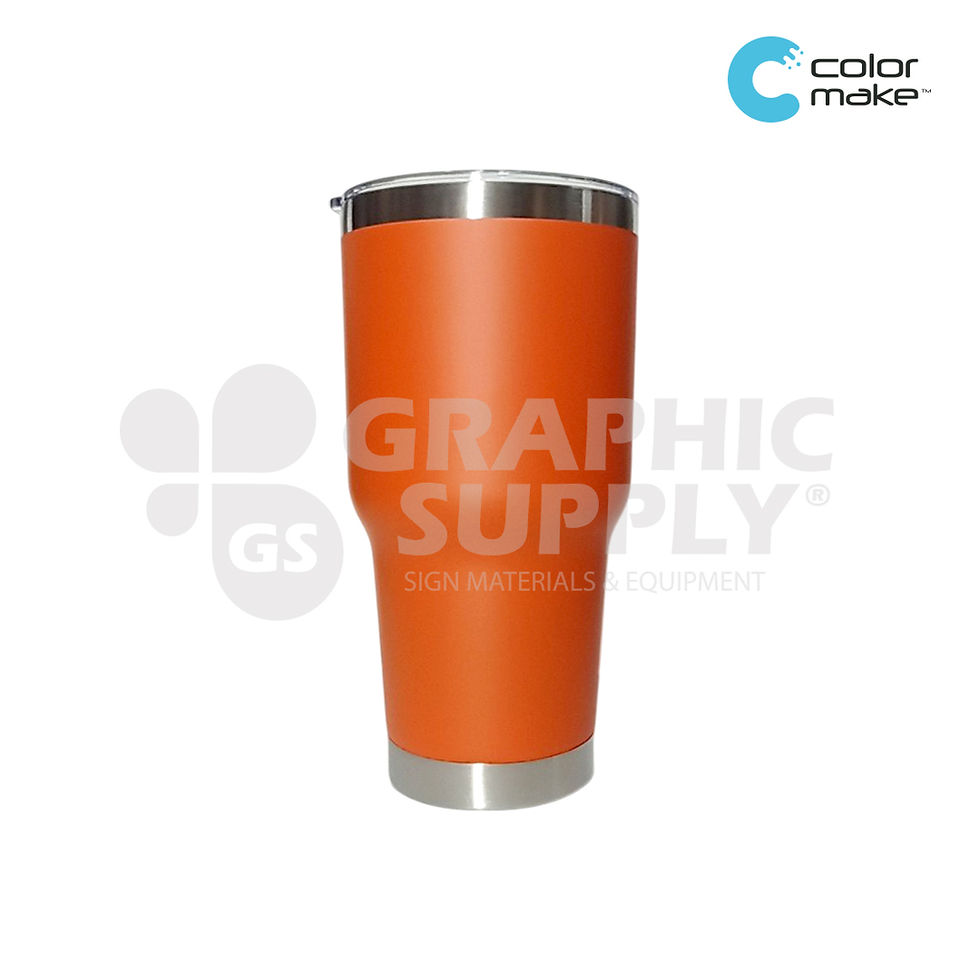 Miniatura: VASO DE ACERO COLOR MAKE 30OZ DOBLE NIVEL BORDE METAL